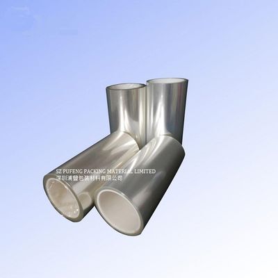 কেনা স্বচ্ছ 10mm-200mm PET সুরক্ষামূলক ফিল্ম, আর্দ্রতা প্রমাণ সিলিকন লেপা পলিয়েস্টার ফিল্ম online manufacture