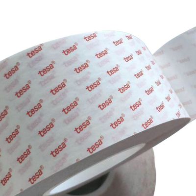 TESA 68905 50μm স্বচ্ছ উচ্চ আঠালো ডাবল পার্শ্বযুক্ত টেপ পিইটি ফিল্ম তাপমাত্রা প্রতিরোধী