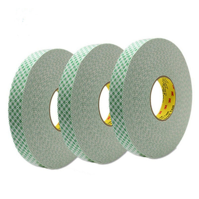 3M4026 সাদা রঙ 1.6MM পলিউরেথেন ফোম ডাবল-পার্শ্বযুক্ত টেপ
