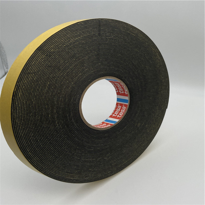 TESA 58470 গরম গলিত আঠালো কালো রঙ তাপ প্রতিক্রিয়া টেপ