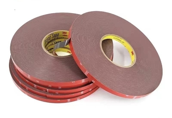 3M 4229P তাপ প্রতিরোধী আঠালো টেপ 0.76MM গাড়ির জন্য ডাবল সাইড টেপ ঘনকরণ গাঢ় ধূসর স্পঞ্জ