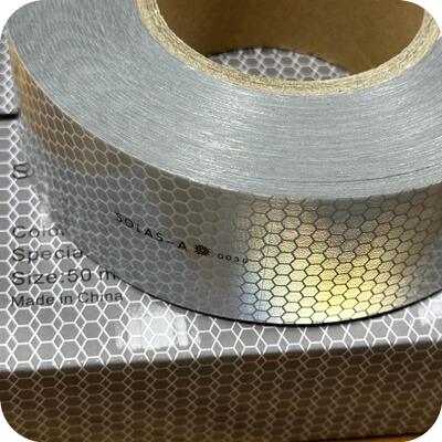 সামুদ্রিক প্রতিফলিত ফিল্ম SOLAS প্রতিফলিত স্টিকার - জাহাজের লাইফবুকের জন্য ব্যবহৃত