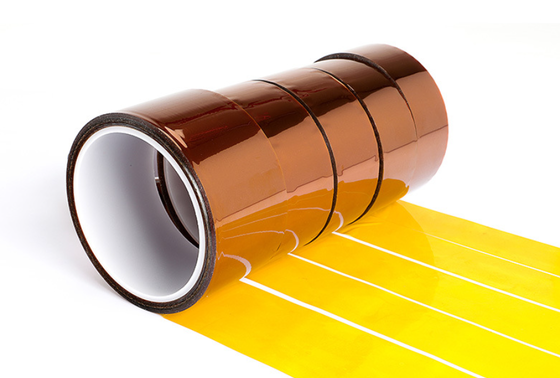 70μm Polyimide PI Kapton টেপ সিলিকন আঠালো উচ্চ তাপমাত্রা প্রতিরোধী 260°C পর্যন্ত